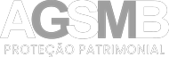 Logo branca da AGSMB - Proteção Patrimonial
